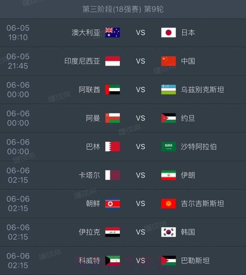 2026世界杯赛程完整版 2026世界杯赛程完整版